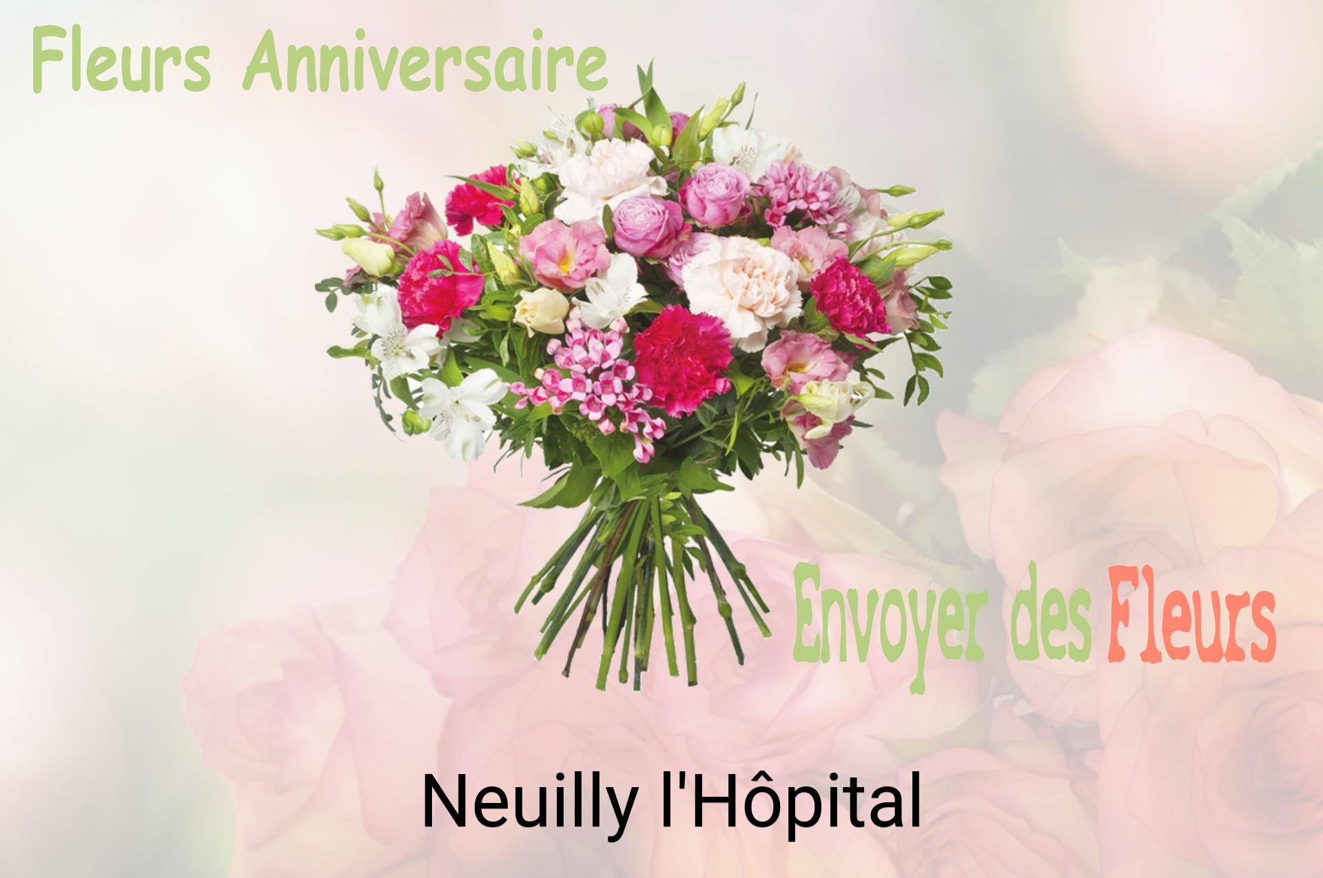Bouquet de fleurs d’anniversaire livré à Neuilly-l'Hôpital